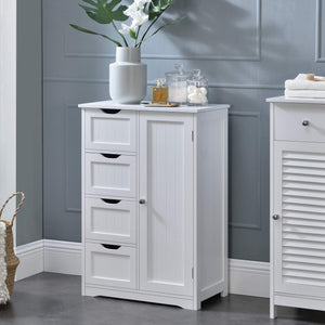 Meuble de salle de bain Locust 81x55x30 cm Blanc 