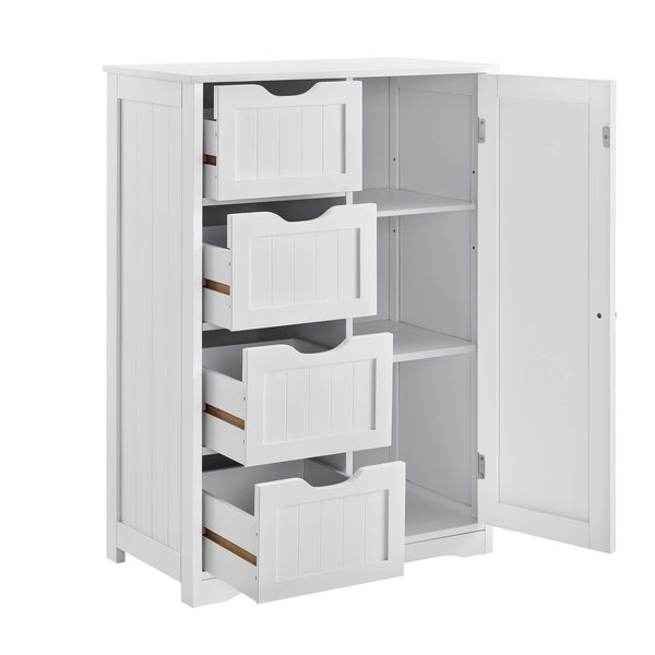 Meuble de salle de bain Locust 81x55x30 cm Blanc 
