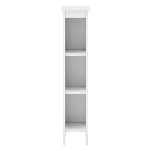 Standregal 80x17x17cm Weiss