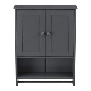 Mobile bagno Steyr 65x49x15 cm Grigio scuro MDF 