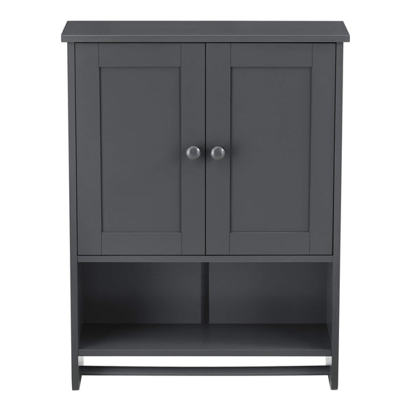 Mobile bagno Steyr 65x49x15 cm Grigio scuro MDF 