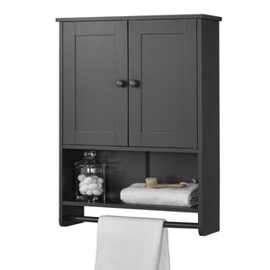 Mobile bagno Steyr 65x49x15 cm Grigio scuro MDF 