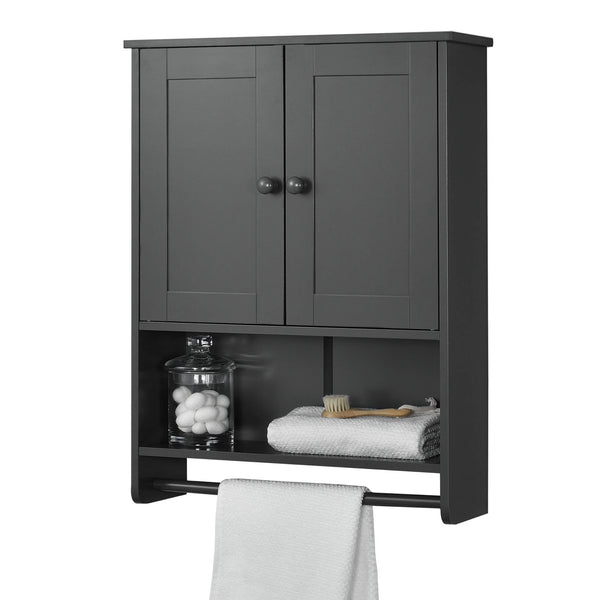 Mobile bagno Steyr 65x49x15 cm Grigio scuro MDF 