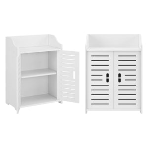 Badezimmerschrank Trosa 62x45x25 cm WPC Weiss