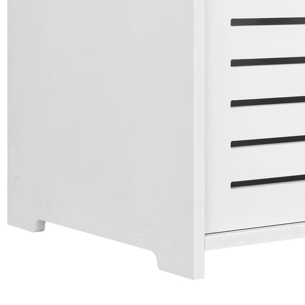 Meuble de salle de bain Trosa 72x60x32 cm WPC Blanc 