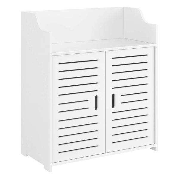 Meuble de salle de bain Trosa 72x60x32 cm WPC Blanc 