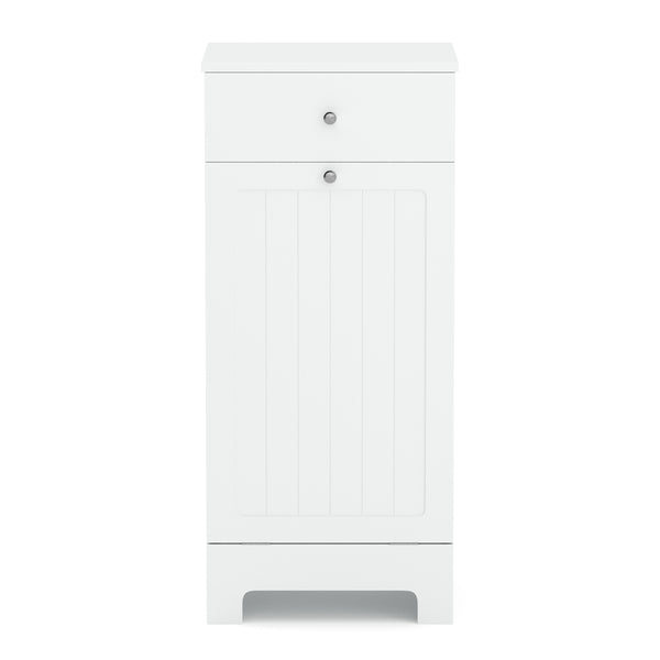 Wäscheschrank mit 1 Fach FONTANA 40 x 38 x 89 cm weiss