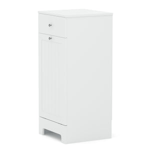 Wäscheschrank mit 1 Fach FONTANA 40 x 38 x 89 cm weiss