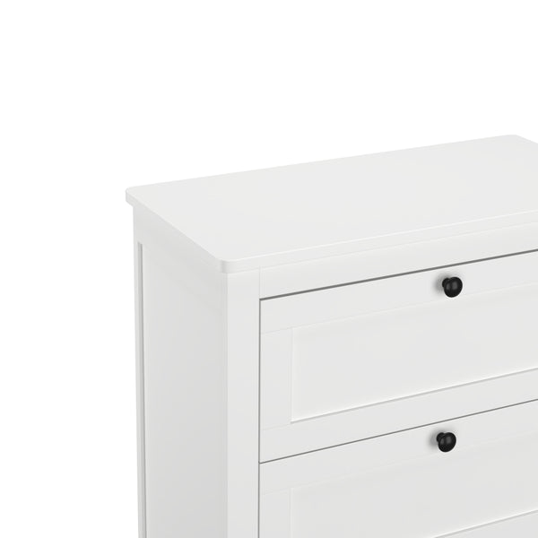 Badezimmerschrank mit 2 Körben 60 x 30 x 80 cm weiss