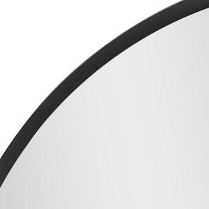 Specchio da parete Modugno, 50cm, nero
