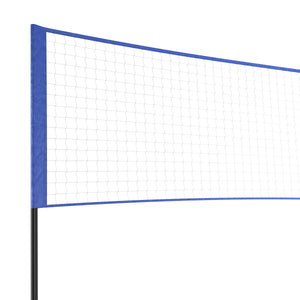Badminton Netz 3 m blau