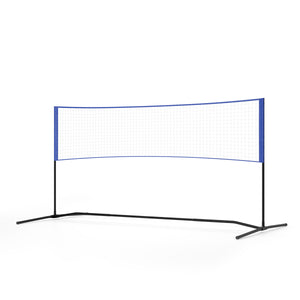 Badminton Netz 3 m blau