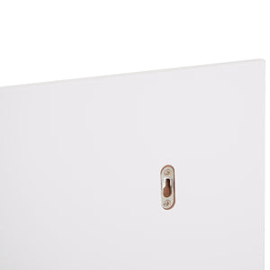 Badspiegel mit 3 Ablagen Wandspiegel Spiegelregal 60x10x48cm