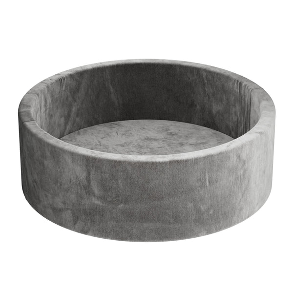 Bällebad 90 x 30 cm grau mit 200 Spielbällen
