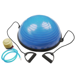 Balance ball with handles Ø 58 cm blue