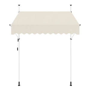 Balkonmarkise 200 x 120 cm beige