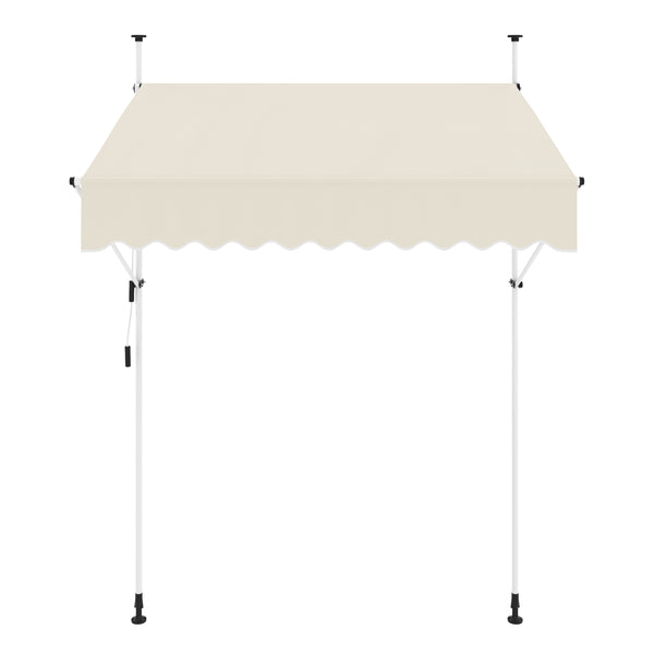 Balkonmarkise 200 x 120 cm beige
