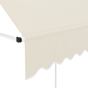 Balkonmarkise 200 x 120 cm beige