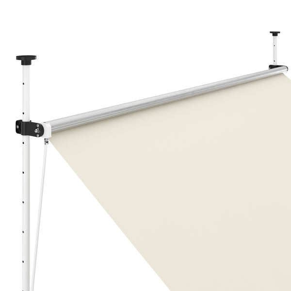 Balkonmarkise 250 x 120 cm beige
