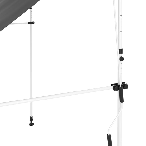 Balkonmarkise 300 x 120 cm anthrazit