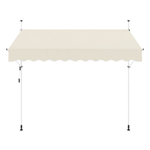 Balkonmarkise 300 x 120 cm beige