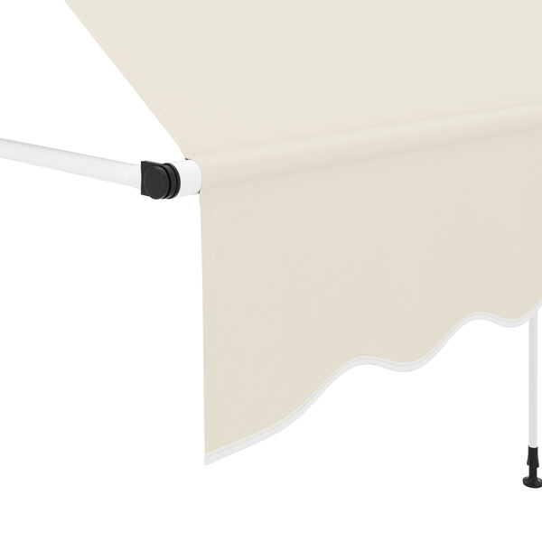Balkonmarkise 300 x 120 cm beige