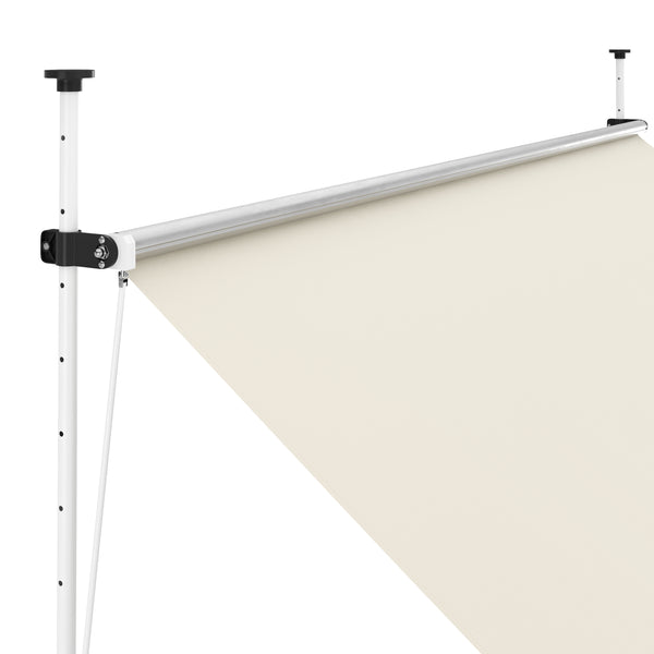 Balkonmarkise 300 x 120 cm beige