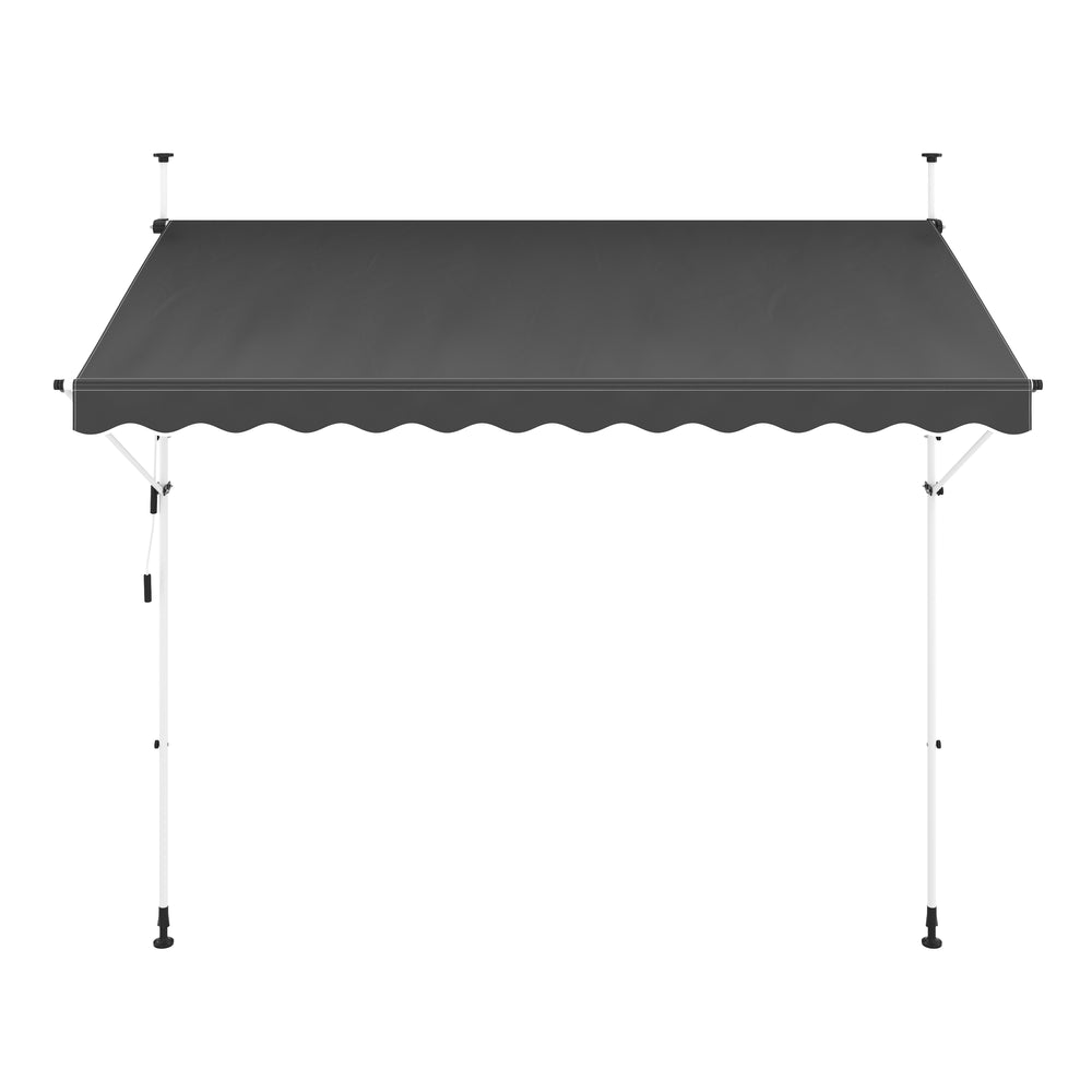 Tenda da sole per balcone 300 x 150 cm antracite