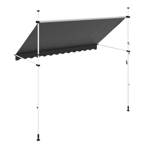 Balkonmarkise 300 x 150 cm anthrazit
