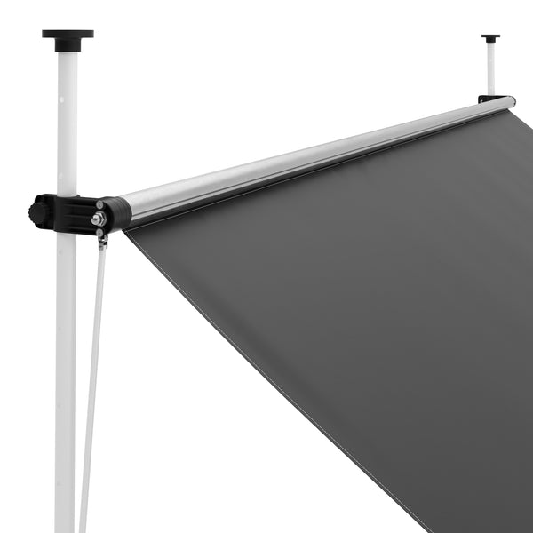 Balkonmarkise 300 x 150 cm anthrazit