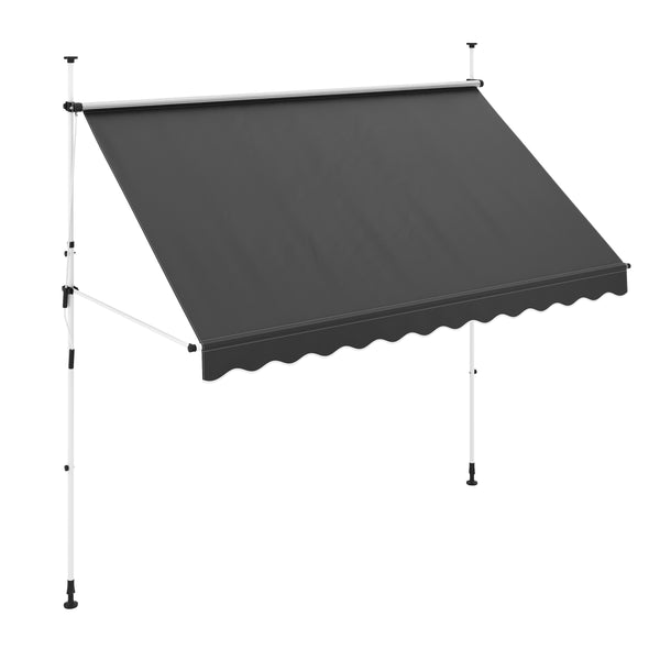 Balkonmarkise 300 x 150 cm anthrazit