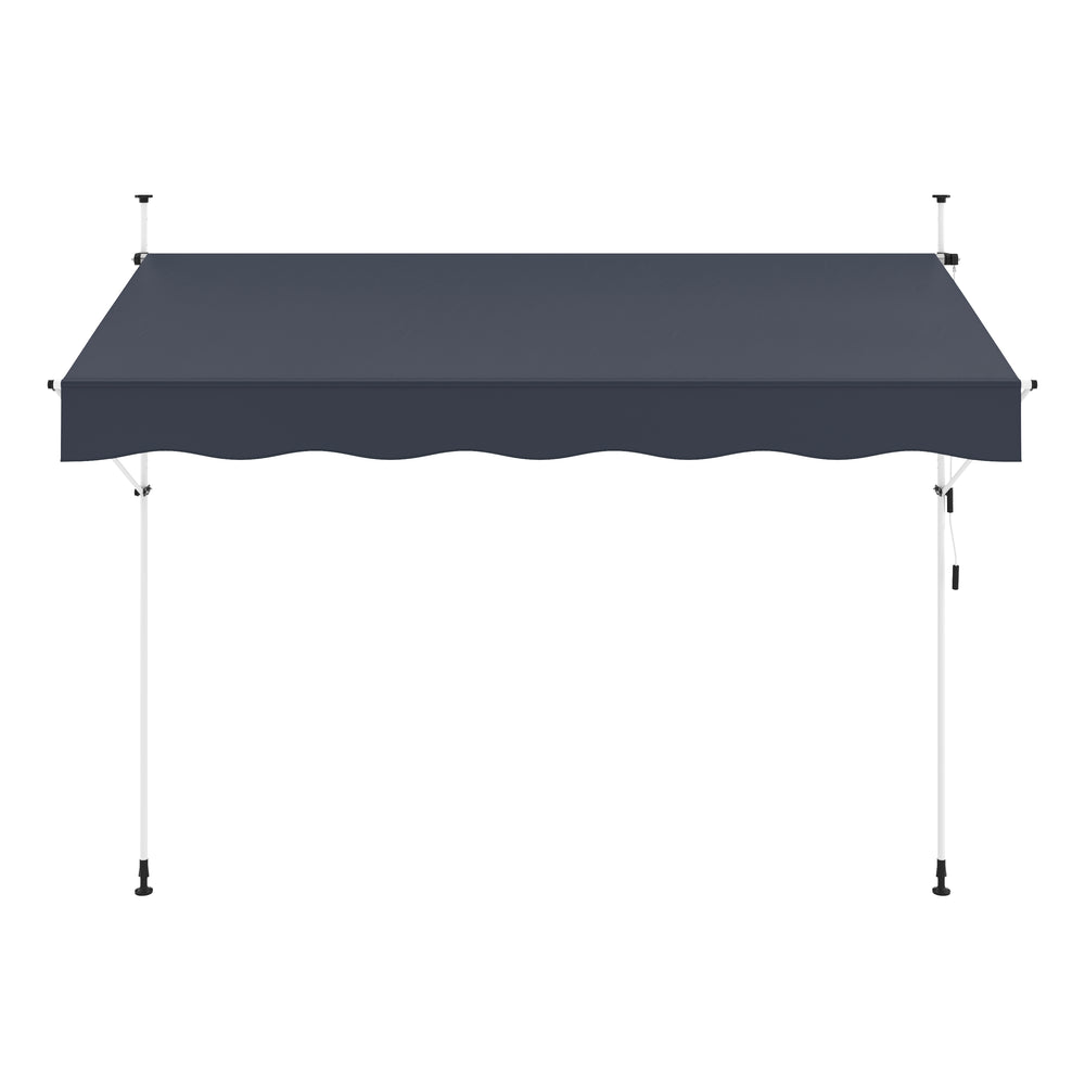 Tenda da sole per balcone 350 x 120 cm antracite