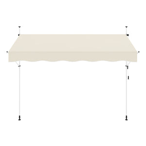 Balkonmarkise 350 x 120 cm beige