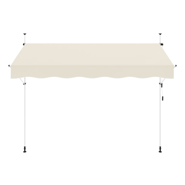 Balkonmarkise 350 x 120 cm beige