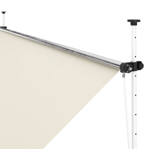 Balkonmarkise 350 x 120 cm beige