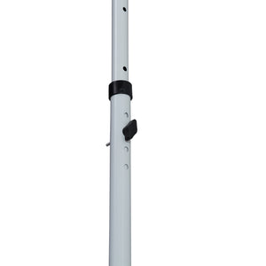 Balkonmarkise Sonnenstore Teleskop 200 x 150cm Grau