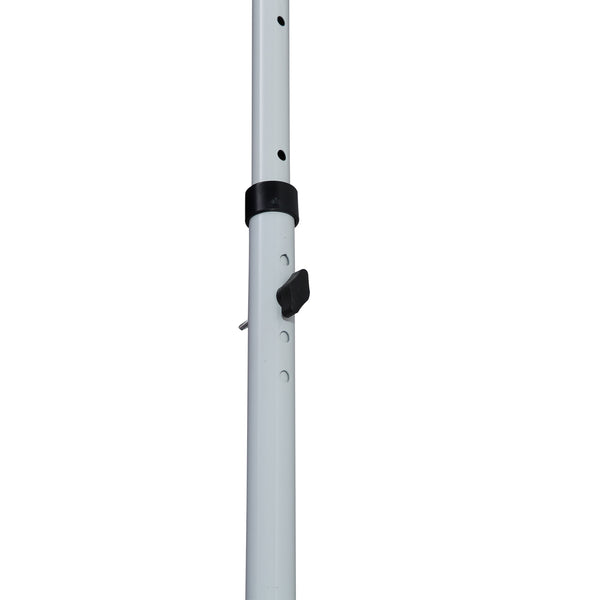 Balkonmarkise Sonnenstore Teleskop 200 x 150cm Grau