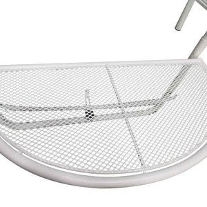 Balkontisch Hängetisch Balkonhängetisch weiss