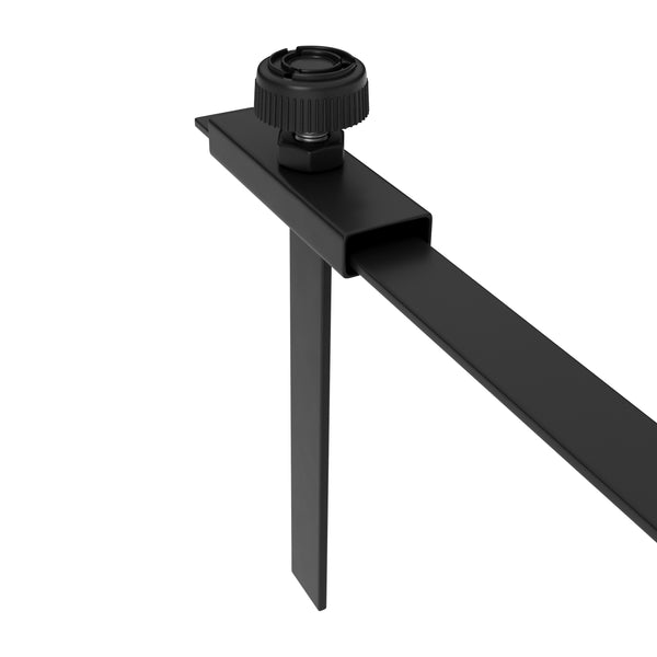 Balkontisch klappbar MOSAIK schwarz/weiss