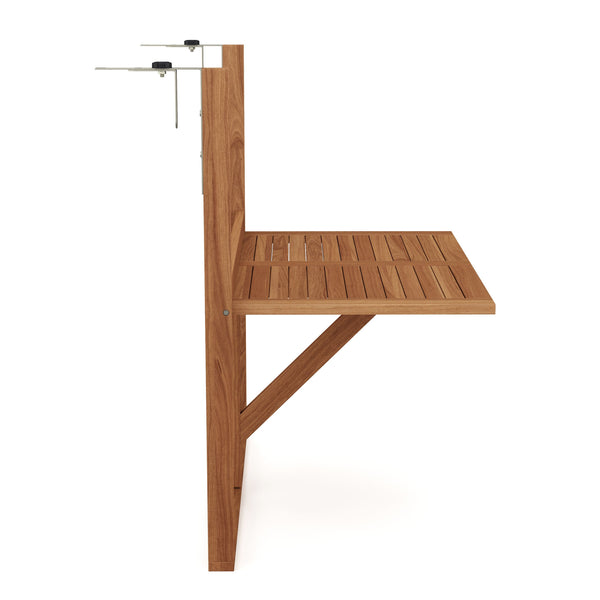 Balkontisch klappbar Holz 70 x 49 cm