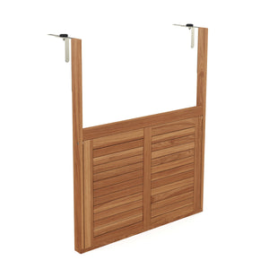 Balkontisch klappbar Holz 70 x 49 cm