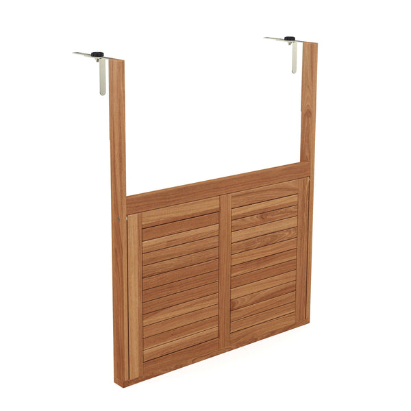 Balkontisch klappbar Holz 70 x 49 cm
