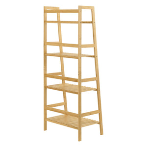 Étagère échelle en bambou Vinje 48x32x123cm