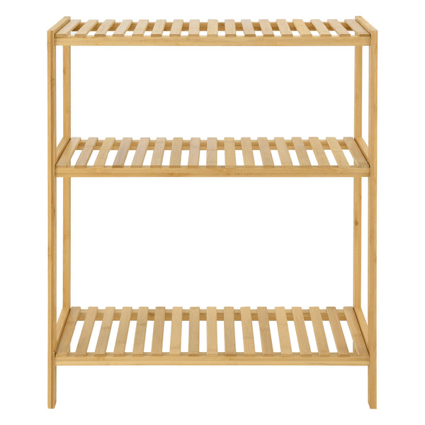 Étagère sur pied en bambou Nyköping 58 x 26 x 66 cm 