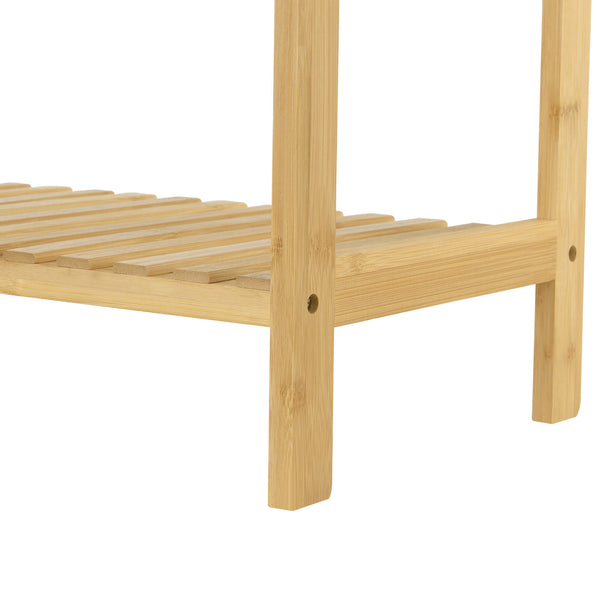 Étagère sur pied en bambou Nyköping 58 x 26 x 66 cm 