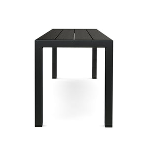Bank Polywood 135 cm schwarz