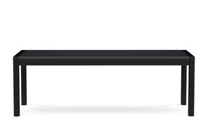 Bank Polywood 135 cm schwarz
