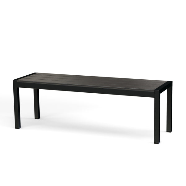 Bank Polywood 135 cm schwarz