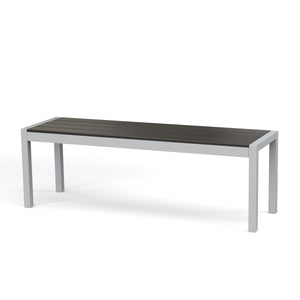 Bank Polywood 135 cm anthrazit
