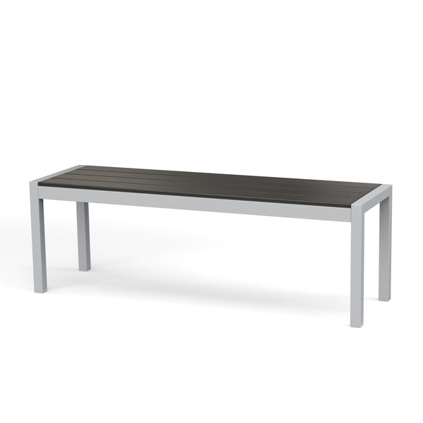 Bank Polywood 135 cm anthrazit